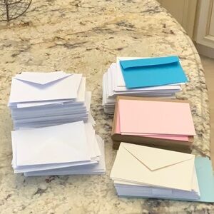 Tons of new envelopes different sizes